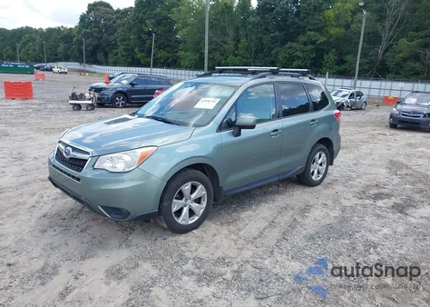 2015 Subaru Forester 2.5I Premium from USA, damaged, VIN JF2SJADC7FH504556